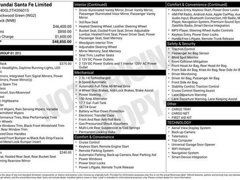 New 2026 Hyundai Santa Fe Limited AWD/4WD image 38