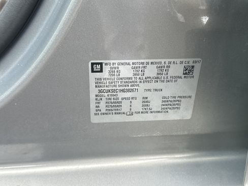 Used 2017 Chevrolet Silverado 1500 LTZ w/ Sport Package image 33