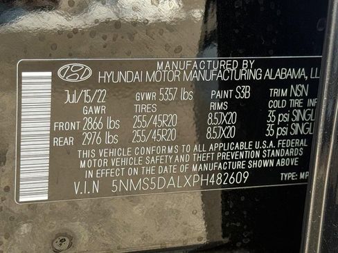 Used 2023 Hyundai Santa Fe Calligraphy image 28