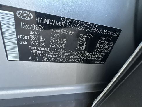 Used 2023 Hyundai Santa Fe SEL AWD/4WD image 29