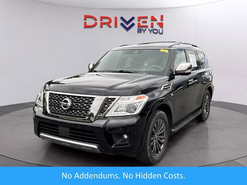 Used 2019 Nissan Armada Platinum w/ Captain's Chairs Package RWD image 1