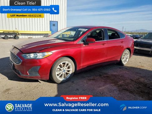 Used 2019 Ford Fusion SE image 1