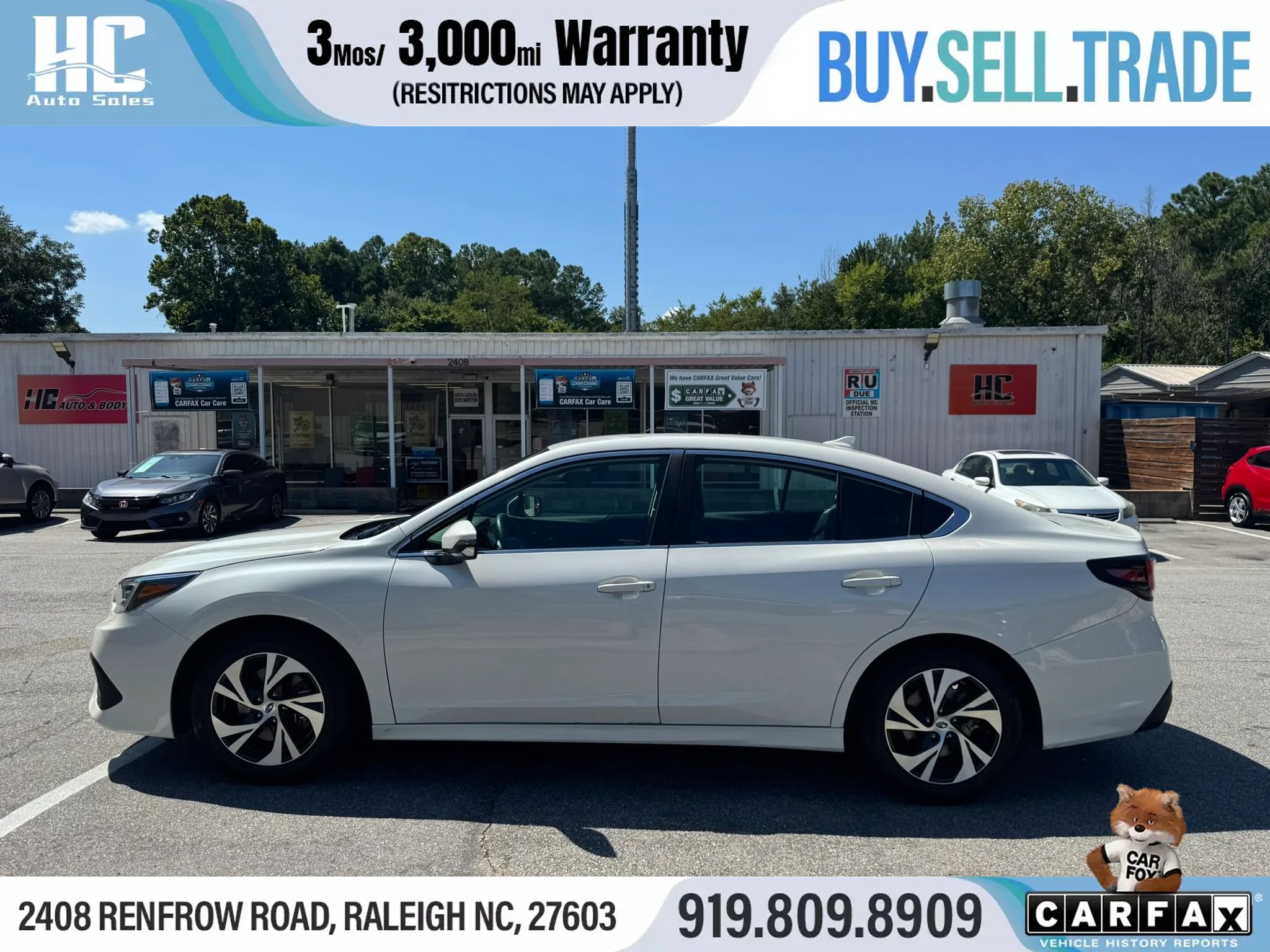 Used 2022 Subaru Legacy Premium AWD/4WD image 2