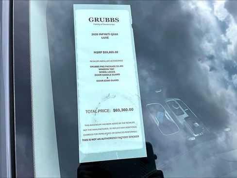 New 2026 INFINITI QX60 Luxe w/ Cargo Package image 45