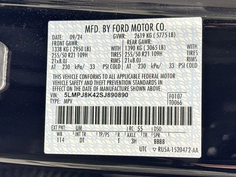 Used 2025 Lincoln Nautilus Reserve AWD/4WD image 31