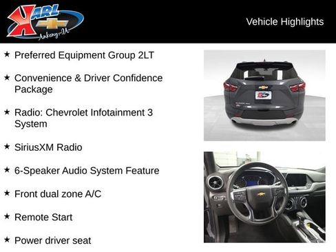 Certified 2022 Chevrolet Blazer LT image 2