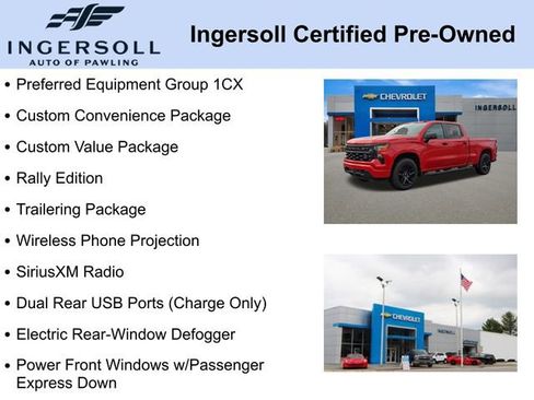 Used 2023 Chevrolet Silverado 1500 Custom w/ Rally Edition image 5