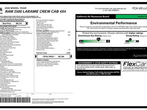 Used 2026 RAM 2500 Laramie AWD/4WD image 3