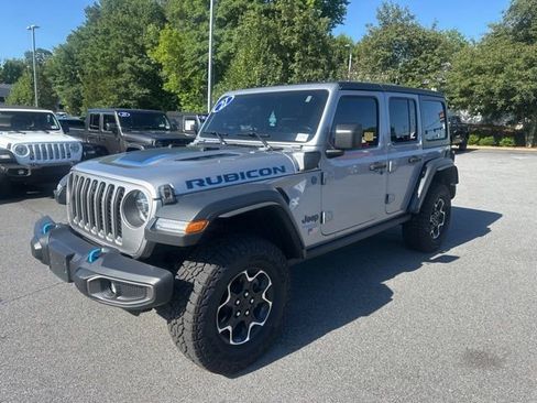 Used 2021 Jeep Wrangler Unlimited Rubicon 4xe w/ Cold Weather Group AWD/4WD image 7