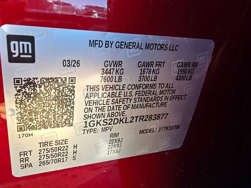 New 2026 GMC Yukon Denali w/ Advanced Technology Package AWD/4WD image 34