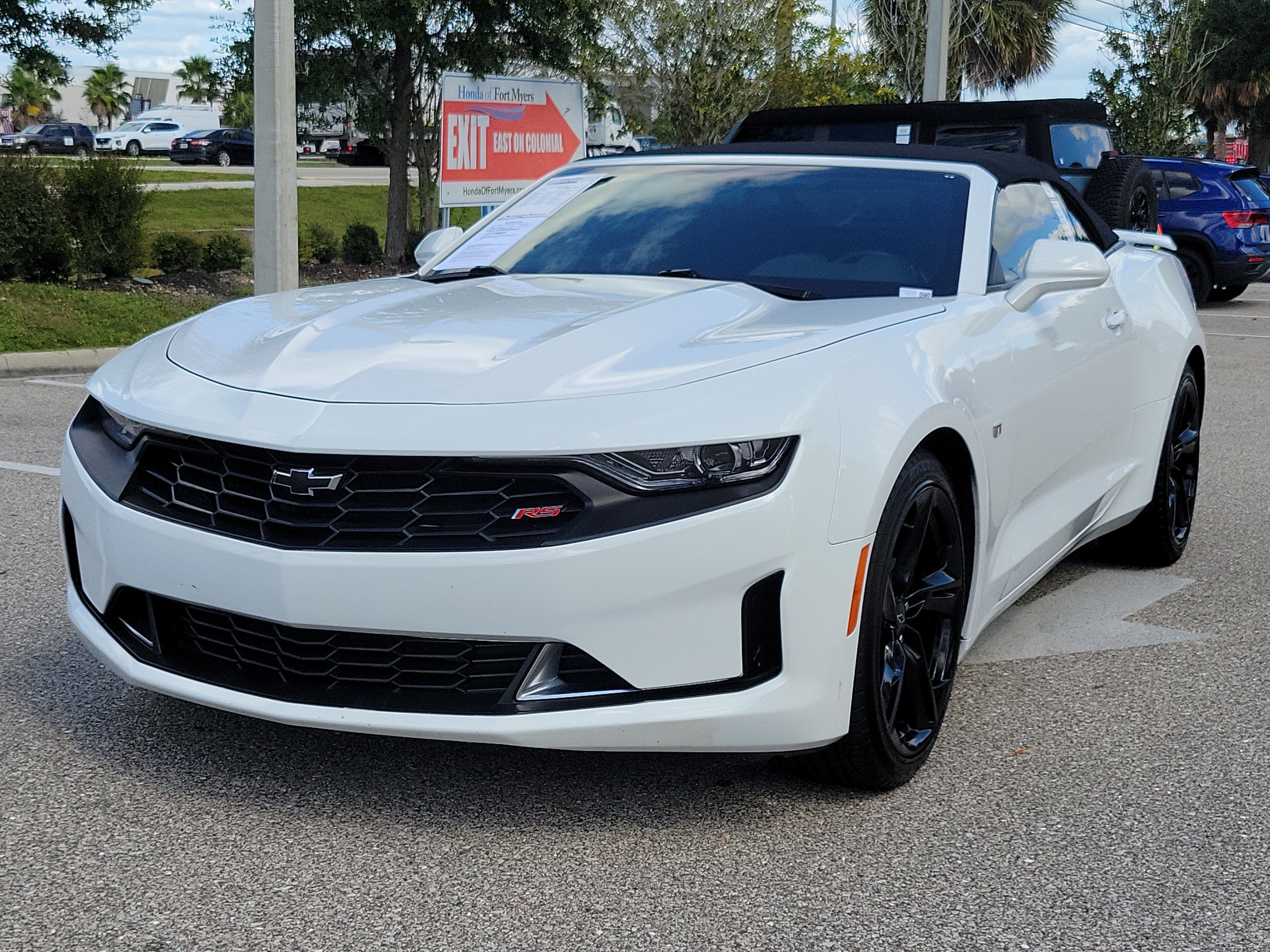 Used 2021 Chevrolet Camaro LT w/ RS Package RWD image 3