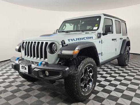 Used 2023 Jeep Wrangler Unlimited Rubicon 4xe w/ Cold Weather Group AWD/4WD image 7