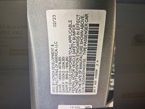 Used 2023 Acura Integra A-Spec image 12