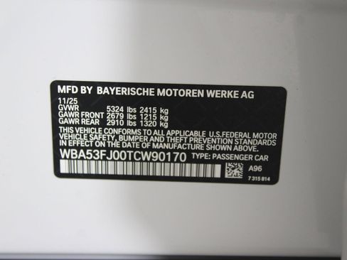 New 2026 BMW 530i xDrive w/ M Sport Package image 20