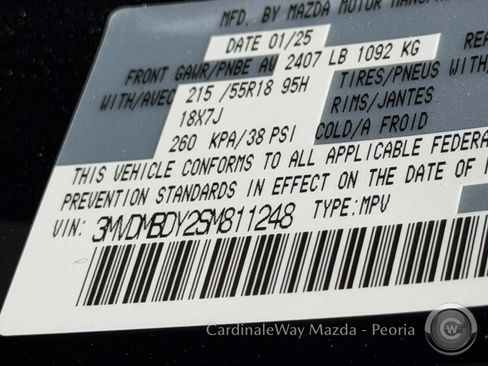 Used 2025 MAZDA CX-30 2.5 Turbo w/ Premium Package AWD/4WD image 16