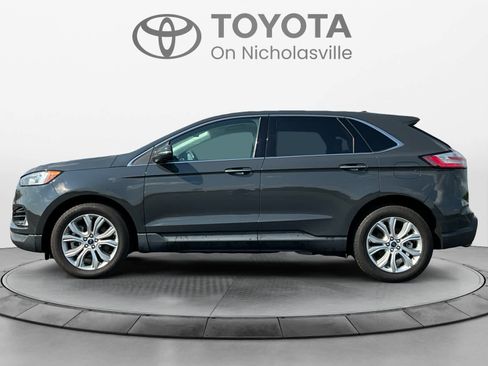 Used 2021 Ford Edge Titanium w/ Cargo Accessory Package FWD image 2