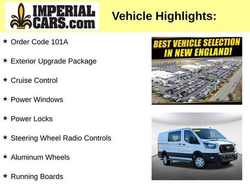 Used 2024 Ford Transit 250 Low Roof w/ Exterior Upgrade Package RWD image 7