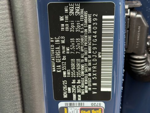 New 2026 Kia Sorento S w/ S Panoramic Sunroof Package image 29