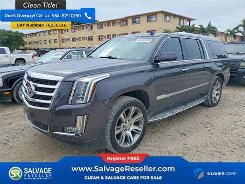 Used 2015 Cadillac Escalade ESV Luxury AWD/4WD image 1