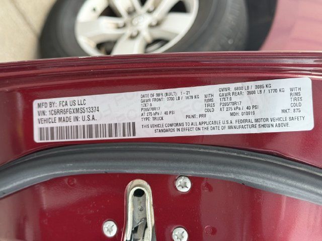 Used 2021 RAM 1500 Tradesman w/ Chrome Plus Package RWD image 30