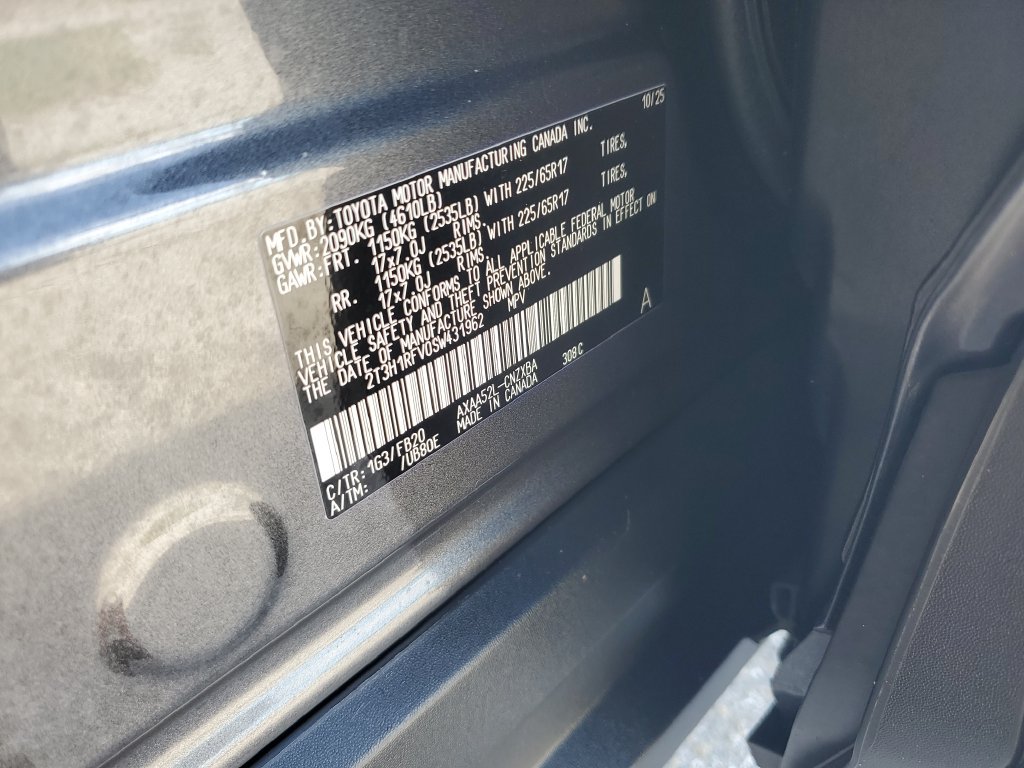 Certified 2025 Toyota RAV4 LE FWD image 26