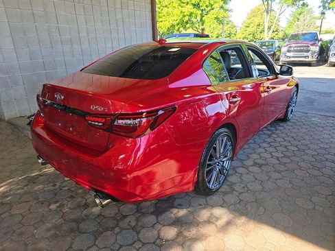 Certified 2024 INFINITI Q50 Red Sport 400 w/ All Weather Package AWD/4WD image 4