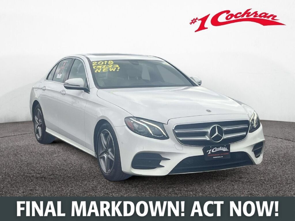 Used 2018 Mercedes-Benz E 400 4MATIC Sedan image 1