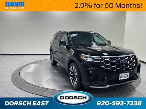 New 2026 Ford Explorer Platinum w/ LUX Leather Package AWD/4WD image 3