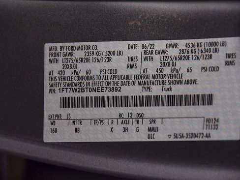 Used 2022 Ford F250 Platinum AWD/4WD image 17
