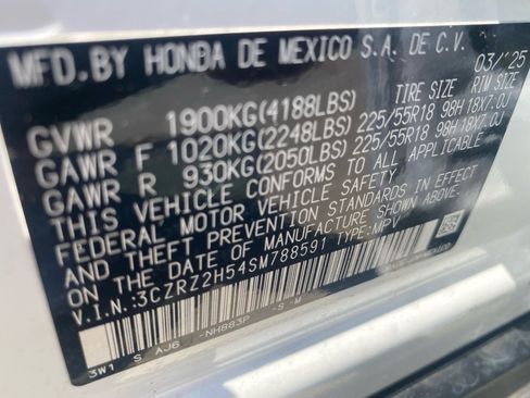 Certified 2025 Honda HR-V Sport image 39