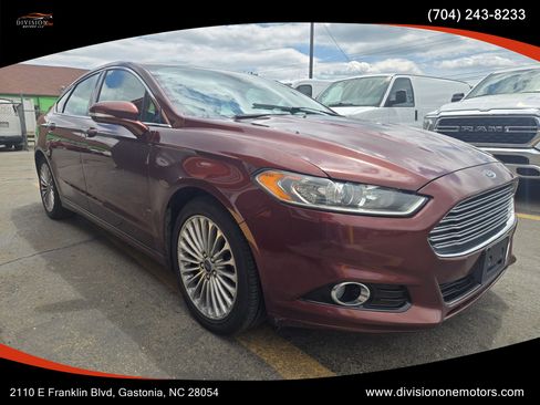 Used 2015 Ford Fusion Titanium FWD image 1