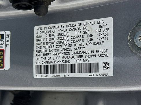 Used 2019 Honda CR-V LX image 12