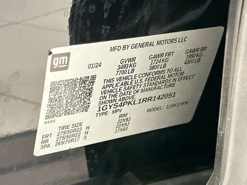 Used 2024 Cadillac Escalade ESV Sport w/ LPO, ONYX Package AWD/4WD image 30