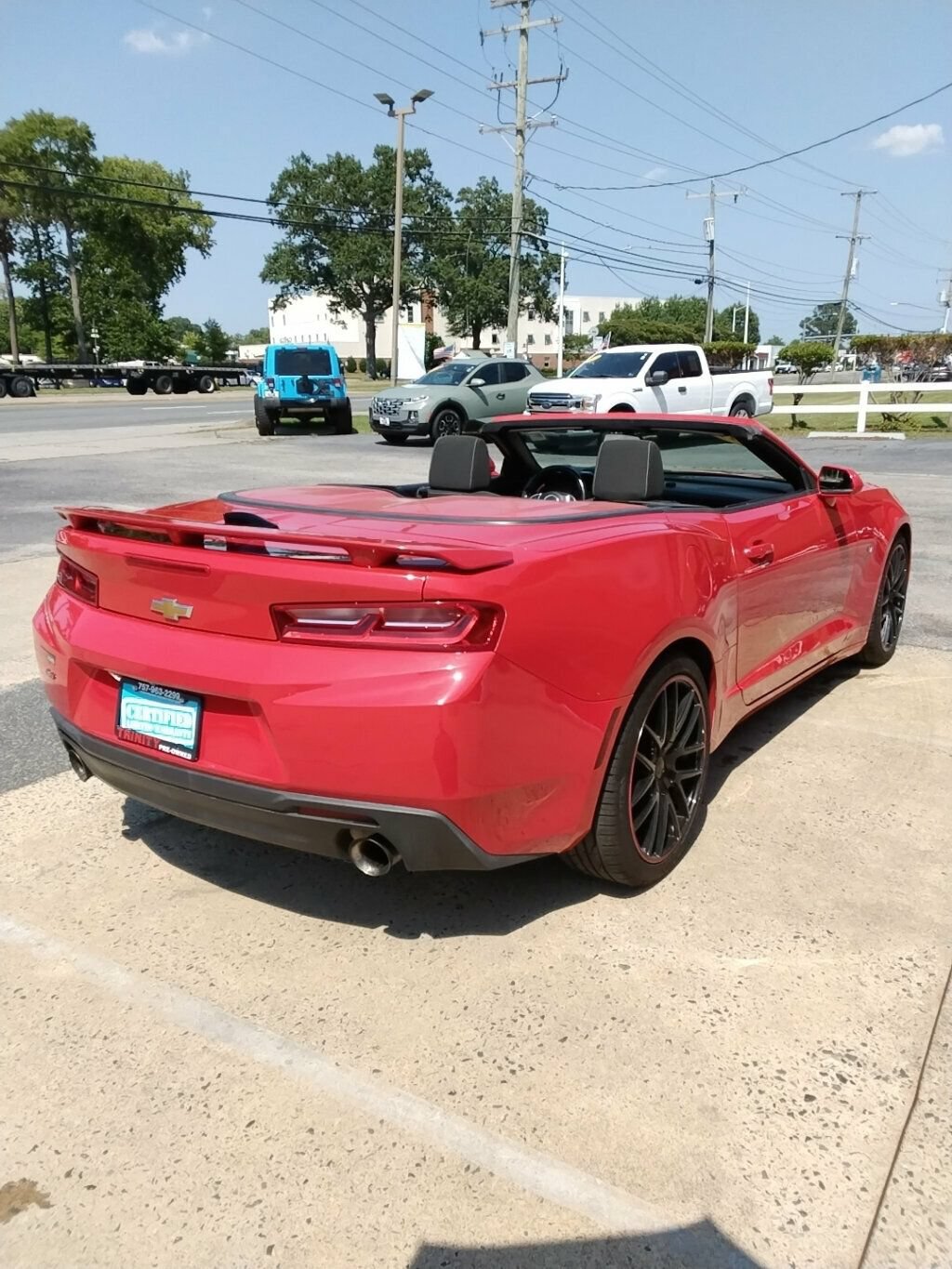 Used 2017 Chevrolet Camaro LT w/ RS Package RWD image 4