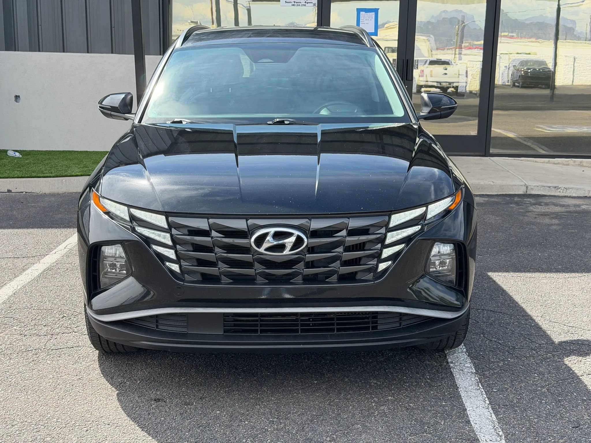 Used 2022 Hyundai Tucson Blue AWD/4WD image 12
