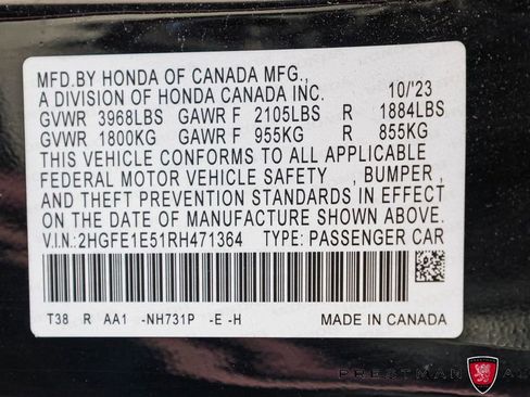 Used 2024 Honda Civic Si image 38