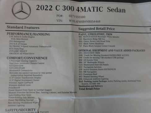 Used 2022 Mercedes-Benz C 300 4MATIC Sedan image 24