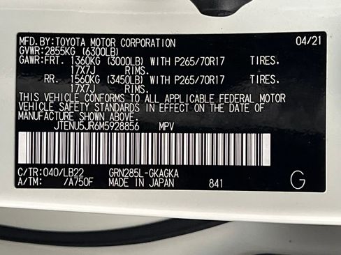 Used 2021 Toyota 4Runner SR5 Premium image 71