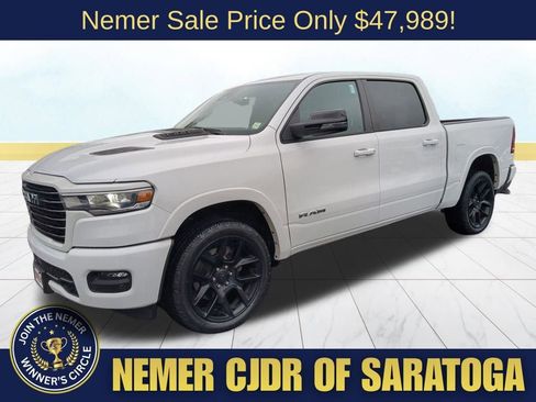 Used 2025 RAM 1500 Laramie w/ Sport Appearance Package image 1