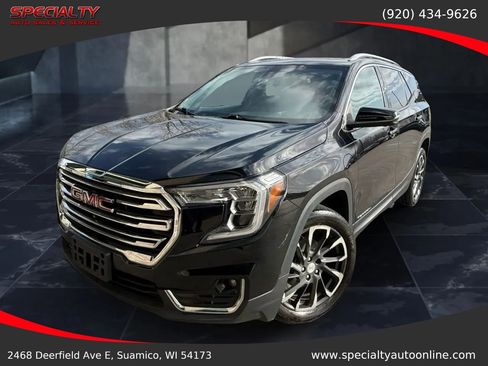 Used 2022 GMC Terrain SLT w/ Tech Package image 1