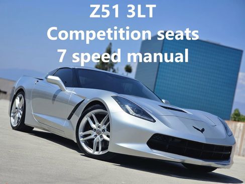 Used 2015 Chevrolet Corvette w/ Z51 Performance Package w/ 3LT Preferred Equipment Group image 1