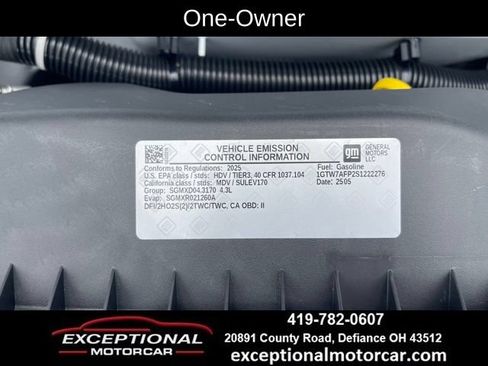 Used 2025 GMC Savana 2500 w/ Driver Convenience Package RWD image 15
