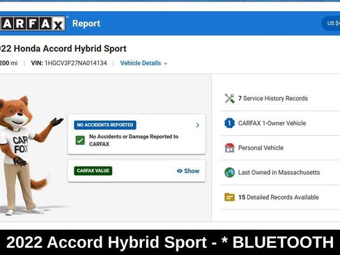 Used 2022 Honda Accord Sport image 9