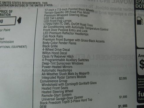 New 2025 Jeep Gladiator Willys image 41