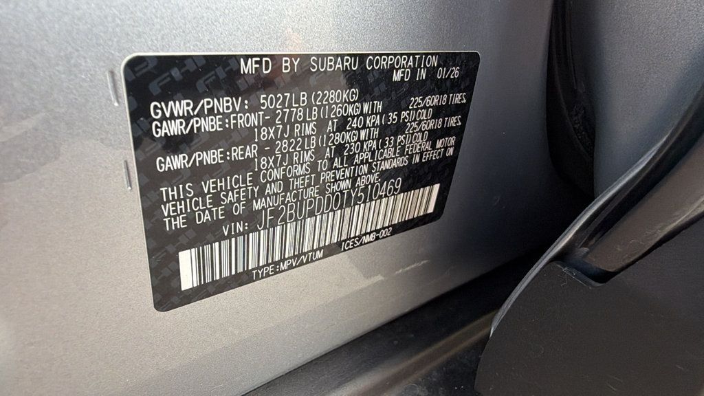 Certified 2026 Subaru Outback Limited AWD/4WD image 30