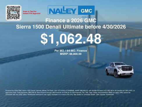 New 2026 GMC Sierra 1500 Denali Ultimate image 7
