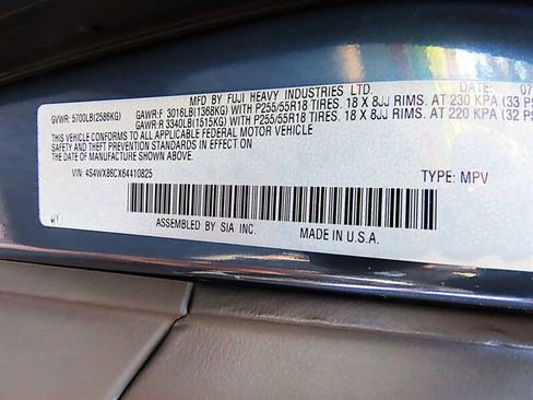 Used 2006 Subaru Tribeca Limited image 33