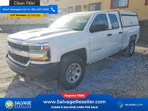 Used 2018 Chevrolet Silverado 1500 W/T w/ Trailering Package image 1
