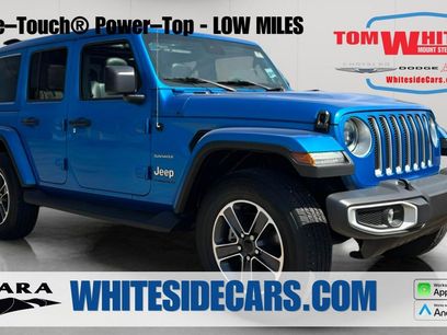 Used 2023 Jeep Wrangler Unlimited Sahara w/ LED Lighting Group