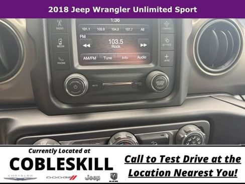 Used 2018 Jeep Wrangler Unlimited Sport AWD/4WD image 19